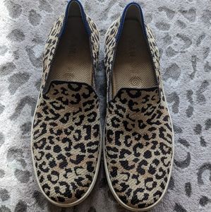 Leopard Rothys Sneakers